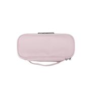 Zannaki Cute Pencil Case with Lock for Boys and Girls, Soft Large Capacity Pencil Case with Handle, Cool School Supplies Pencil Box Pen Stationery Storage Bag Organizer for Kids Teens Adults, Pink