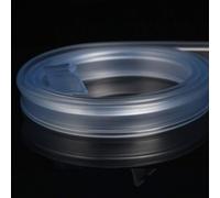 ZANOFIRA Transparent Soft Rubber Shower Door Seal for Folding Bath Screen 1200mm