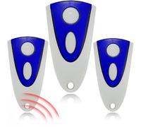 ZANPIERO 3 Piece Garage Door Opener Remote Control for Novoferm Novotron 502 MAX43-2 Novotron 512 MIX43-2 433.92MHz 2 Pack Hand Transmitter Garage Door Universal 433 MHz Remote Control, HZ-NOVE-3P