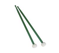 Zanthicia 1 Pair Timpani Drumsticks Felt Head Drums Sticks Multifunction Classic Stable Double-head Drum Hammer for Adults, Sark Green