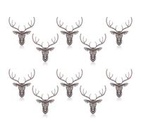 Zanthicia 10 Pieces Heat Transfer Patterns Iron-on T-Shirt Printing Decorative Stickers Sheets Fabric Making Sewing Supplies, Type 2