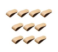 Zanthicia 10pcs Handle Wardrobe Dresser Kitchen Furniture Handles Leather Exquisite Pulls Modern Nordic Children's Cupboard