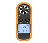 Zanthicia 2-in-1 Hand-Held Anemometer Digital Outdoor Wind Speed Temperature Volume Sensor Mini Sensing Meter High Precision