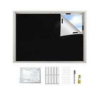 Zanthicia 4pack/lot Magnetic Blackout Window Sticker for Sun Window llation Blackout Curtains for Roof Roof Darkening, Silvery, 145 * 200（CM）