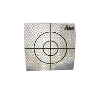 Zanthicia 50pcs Reflector Sheet New Retro Geography Reflective Tape Self-Adhesive Sheets Tunnel Bridge Project Total Station, 4 * 4