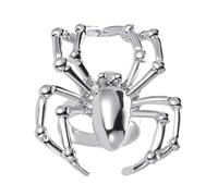 Zanthicia Adjustable Open Gothic Simulation Finger Rings Creative Black Women Men Toys Gift Jewelry MaterialThe Open Cuff Finger Is Made Of Alloy Gothic Jewelry Women Men Rings Toys Metal Crystal