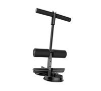 Zanthicia Adjustable Sit Up Bar Nonslip Resistant Portable With Two Suction Cups Excellent For Ab Workouts In Office Or Home Sit Up Bar With Resistance Band Floor Holder Home