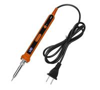 Zanthicia Adjustable Temperature Welding Rework Station Constant Temperature Control Soldering Iron Will Automatically Enter, Orange US