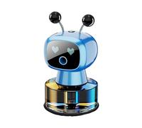 Zanthicia AI Intelligent Control Car Air Freshener Odor Elimination Made Easy Four-speed Control ABS Air Freshener Car Perfume, Blue -Classic Oceans