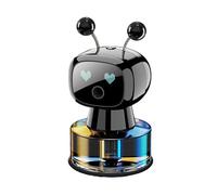 Zanthicia AI Intelligent Control Car Air Freshener Odor Elimination Made Easy Four-speed Control ABS Air Freshener Car Perfume, Black - Dragon