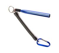 Zanthicia Aluminum Alloy Fishing Worm Bait Tool Freshwater Lure Binding Stick Reusable Offshore Beginners Rigging Sports Gifts, Blue