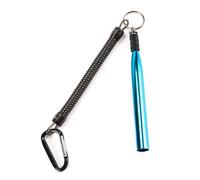 Zanthicia Aluminum Alloy Fishing Worm Bait Tool Freshwater Lure Binding Stick Reusable Offshore Beginners Rigging Sports Gifts, Lake Blue