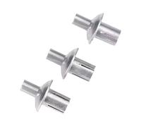 Zanthicia Aluminum Core Rivets Flat Round Head Expansion Rivets Set Knock Type Expansion Aluminum All Core