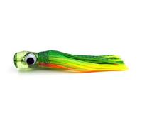 Zanthicia Artificial Big Head Soft Bait Professional Lure Baits Simulation Crankbait Swimbait Fishing Tackles Accessories Inch, Type 1 Green