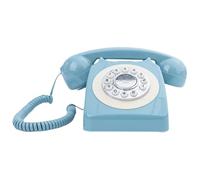 Zanthicia Audio Guest Book Wedding Phone for Vintage Messaging Experience At Weddings and Creative Event Recordings Landline Phone Model Desk Telephone Old Fashioned