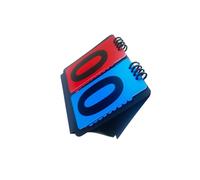 Zanthicia Baseball Indoor Games Scoreboard Wide Application Portable Flip Scoreboard Easy To Read Any Angle Various Sports Events Basketball Football Soccer Score Counter Flippers, 2 Digits