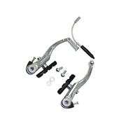 Zanthicia Bike Line Pulling Front Rear Brake Caliper Set Premium Metal Base Clamp Comfortable Hand Feeling For Bike E-Bike Hydraulic Disc Brake Line Pull Caliper Kit