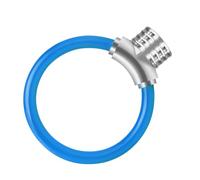 Zanthicia Bike Ring Lock Portable Anti-Theft Mountain Bicycle Cycling Electric Scooter Door Biking Security Part Accessory, Blue
