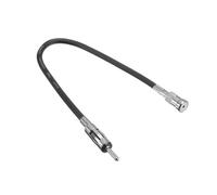 Zanthicia Car Special Radio ISO to Din Antenna Adaptor Wear-resistant Cable Extension Plug Flexible Connector Aerial Wire