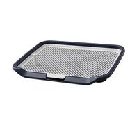 Zanthicia Cat Toilet Tray Easy Maintenance Durable Mesh Grids Filtering Base Keeps Cats Clean And Floors Dry Filtering Base Has Suitable Mesh Won’t Allow Normal Size Litter Stay Upon Grid