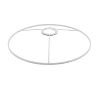 Zanthicia Charming Lamp Shade Frame Chandelier Cover for Elegant Teahouse Decor, Round Diameter 30cm