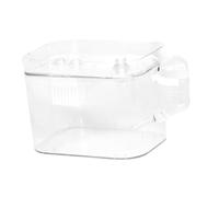 Zanthicia Clear Lightweight Hamster Carrier Cage Portable Handheld Travel Cage Features Water Bottle And Ice Storage Box For Pet Comfort Clear Pets Travel, No Handle Type, 16.5x12x12.5cm