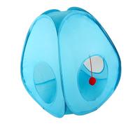 Zanthicia Collapsible Cat Tunnel Tent With Plush Teaser Ball Interactive Toys Indoor Play Center For Kittens Tunnel Is With Size 37cmx36cmx46cm/14.57inch X 14.17inch X 18.11inch