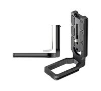 Zanthicia Compact Structure DSLR Camera Bracket Quick Release Plate Supports Tripod Head Essential Photography Needs DSLR Camera L Bracket Electronics Accessories, Black, L