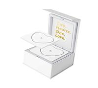 Zanthicia Craft Own Couples Bracelets With DIY Locked Bracelet Kit Gift Choice For Loved One Ensuring Simple Yet Enjoyable Crafting Experience Even For Beginners, Silver, 12x12x5cm