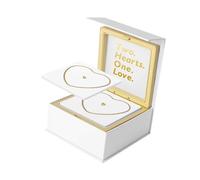 Zanthicia Craft Own Couples Bracelets With DIY Locked Bracelet Kit Gift Choice For Loved One Ensuring Simple Yet Enjoyable Crafting Experience Even For Beginners, Gold, 12x12x5cm