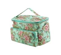 Zanthicia Crochet Yarn Dispenser Yarn Storage Knitting Bag Solution For Compiling All Necessary Knitting Accessories Together Lightweight Crocheting Tote Bag Portable, Lily, 38x21x23cm