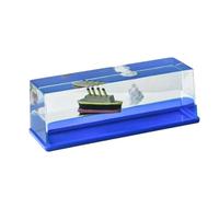 Zanthicia Cruise Ship Fluid Drift Bottle Elegant Decoration Unique Style Materials Suitable For Any Occasion Nice Gifts Exquisite, Titanic