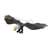 Zanthicia Detailed Eagle Statue Is Not Only Toy But Also Decorative Piece Enhancing Kids Playtime And Creating Learning Opportunities Simulated Eagle Model Animal Bird Toy Scene Prop, white, S