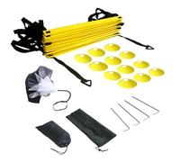 Zanthicia Disc Cones Resistance Parachute With Carry Pouch Enhancing Speed Endurance Power In Training Sessions Football Speed Training Equipment Agility Ladder