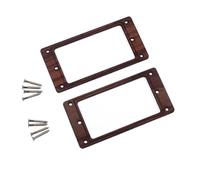 Zanthicia Durable Pickup Ring Flat Bottom Electric Guitar Pickup Parts Accessories Set Of Two Performance Neck And Bridge Position. Inside Approx. 69mm X 38mm/2.72inch X 1.5inch