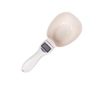 Zanthicia Easy-to-Clean Pet Food Measuring Scoop Scale With Clear LCD Display Dog Food Measuring Cup ABS Digital Spoon Scale