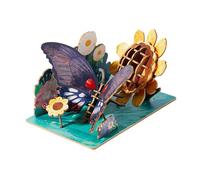 Zanthicia Educational Puzzles Wooden 3D Puzzles Set For Kids Gifts Fun Stability Learning Unique Animal Characteristics Experience Boys Girls Age 4-7 Year Old Animal Puzzle