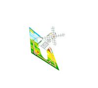 Zanthicia Educational Science Windmill Generator Model Sparks Creativity And STEM Interest In Children With Interactive Fun Windmill Paper Circuit Set Basic Electric Circuit