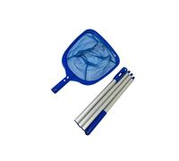 Zanthicia Efficiently Clean Pool Skimmer Net 4 Section Pole Removing Leaves Debris Floating In Pools Spas And Fountains Pool Skimmer Net 4 Section Pole Professional