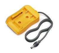 Zanthicia Effortless Charging Mini Power Cable Essential Mini DC Power Supply Adapter For Quick Usage Plug And Play Battery Charger Adapter Plug And Play, For De-Walt 18V-20V