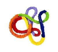 Zanthicia Elastic Cooperative Stretchy Band Multifunctional Resistance Tool Designed To Children Physical Fitness And Social Development Child Integration Dynamic Movement Exercise