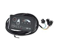 Zanthicia Electric Bicycle LED Display Speed Control Instrument Controller Plastic Panel E-bike Outdoor Riding Repairing, 48V, Type B