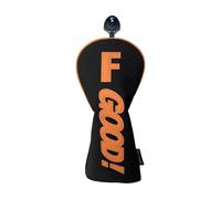 Zanthicia Elegant Colors Matching Golf Head Covers Stylish Guard For Golf Enthusiasts Protective LiningThe Headcover Is With Plush Lining Head Covers Wood PU Leather Waterproof, Black, No.3