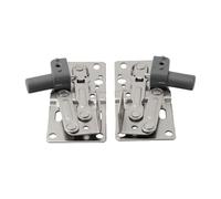 Zanthicia Enhanced Flip Out Tray Hinges Designed to Simplify Access in Kitchens 45 Degree Opening Versatile Installations Bookcases Soft Close Flip Out Tray Hinges Steel