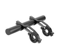 Zanthicia Extend Bikes Handlebar With Aluminum Alloy Extension Bracket Metal Bicycle Gooseneck Handle Stand Handlebar Accessories, A