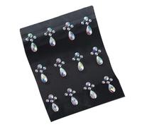 Zanthicia Eye Face Rhinestone Stickers Geometric Bling Beads Temporary Makeup Jewelry DIY Manicure Kids Costume Accessory, Type 6