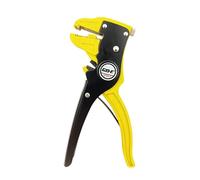 Zanthicia Fast Wire Stripping Pliers with Spring Rod Adjustable According to Needs Automatic Wire Stripper Strippers, Yellow