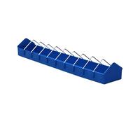 Zanthicia Feeder Bird Cage Feeder Bird Feed Tray Bunny Reliable Iron Clips Multiple Feeding Ensures Peaceful And Orderly Feeding Time. Poultry Food Dispenser Trough Dish