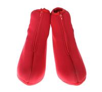 Zanthicia Figure Skate Covers With Skate Boot Covers Featuring Easy Zipper Closure Promoting Quick Change Ice Boot Are Made Of Neoprene Overshoes Skating Protector Men Women, Red, M