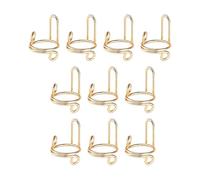 Zanthicia Fingernail Rings Set Contemporary Adjustable Size Daily Wear Gift Women Passionate About Fashion Providing Shiny No Adhesive Removable For Press On Nails Girl, gold
